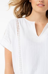 OVERSIZED SHORT SLEEVE DOLMAN | Liverpool Jeans