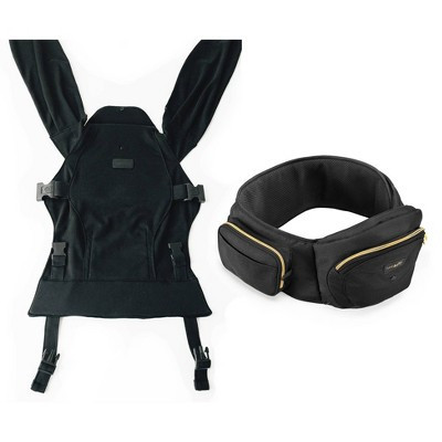 Tushbaby Hands-Free Carrier Set - Gold and Black - 2pk | Target