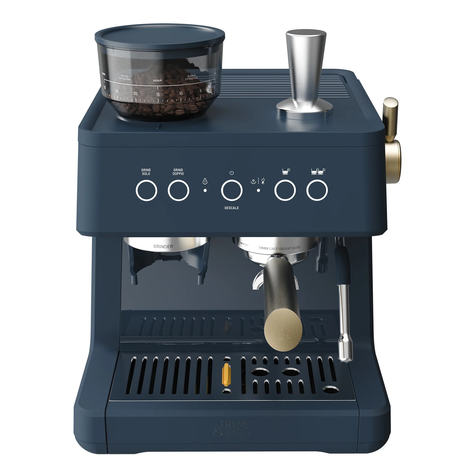 Thyme & Table Barista Grade Espresso Machine, Atlantic Blue | Walmart (US)