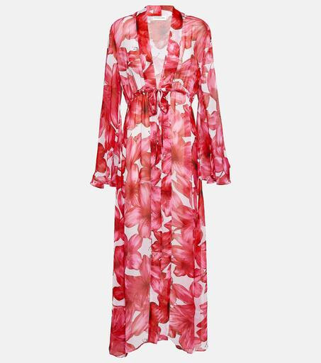 Betty floral chiffon beach dress | Mytheresa (US/CA)