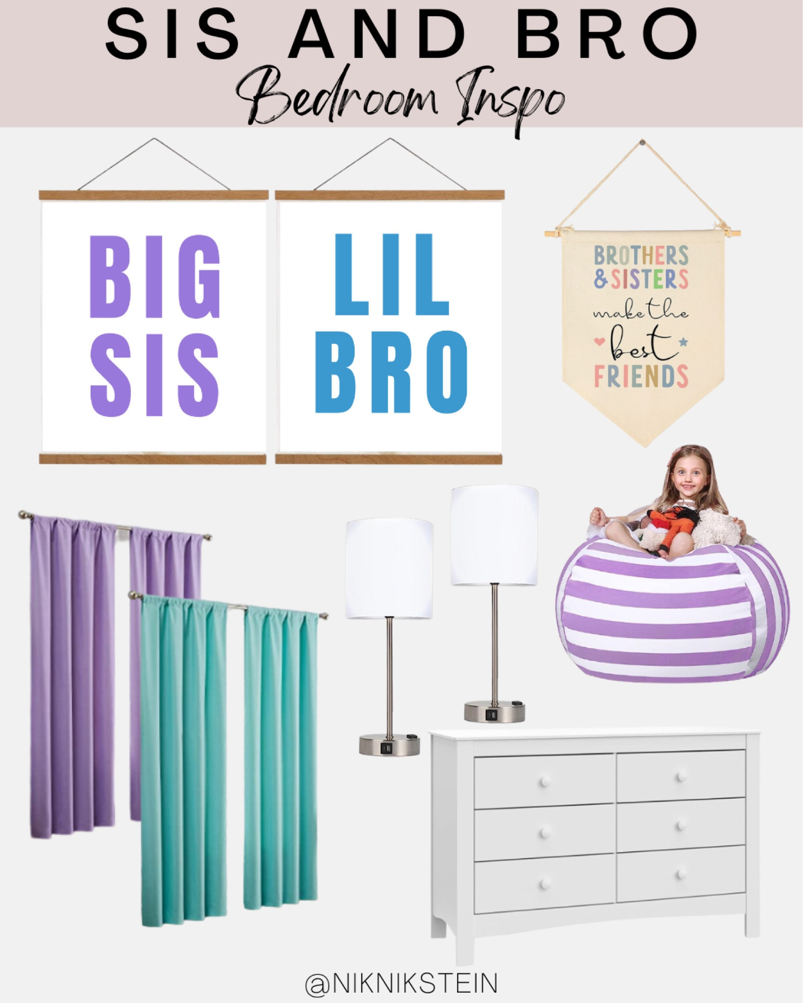 Brother and Sister shared bedroom // Amazon kids bedroom // kids room decor // shared bedroom

#LTKunder50 #LTKfamily #LTKhome