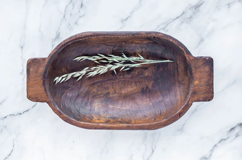 Medium handle Dough Bowl / medium  Bread Bowl /  dough bowl bread bowl / Medium Handle Bowl | Etsy (US)