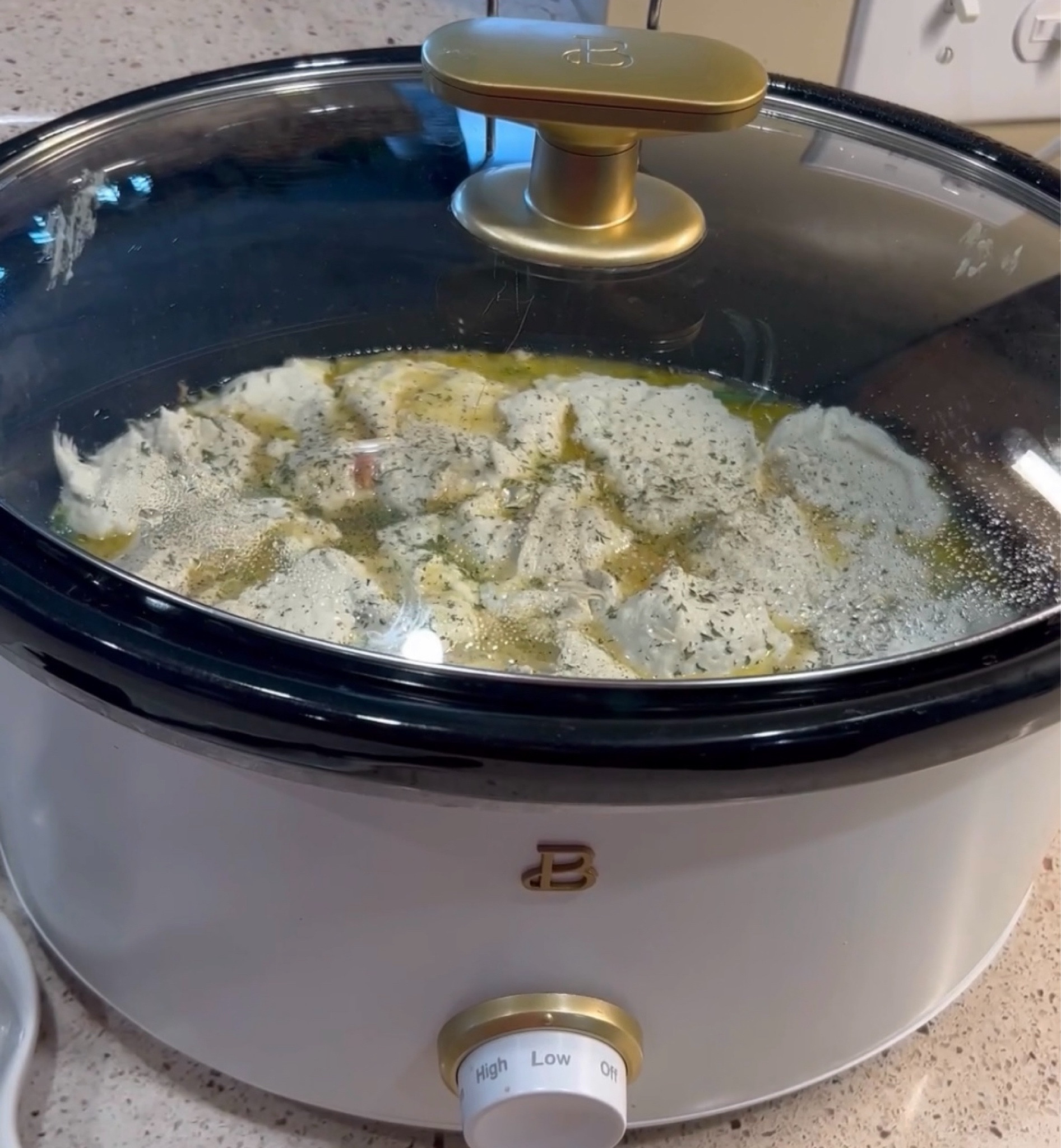 Don't have a slow cooker? Friend if your life is anything like mine, this ONE kitchen gadget is a must! So if you are in the market for one, check out this Digital Beautiful Slow Cooker its not only a necessity for your kitchen it is seriously beautiful and one you won't feel a bit of regret setting out on your counter. Not to mention, the digital feature is perfect for those crazy busy lifestyles where you can dump and go and set the time to cook for when you need it to be ready for you and your family. 

#CrazyBusyMama 


#LTKover40 #LTKhome #LTKfindsunder50