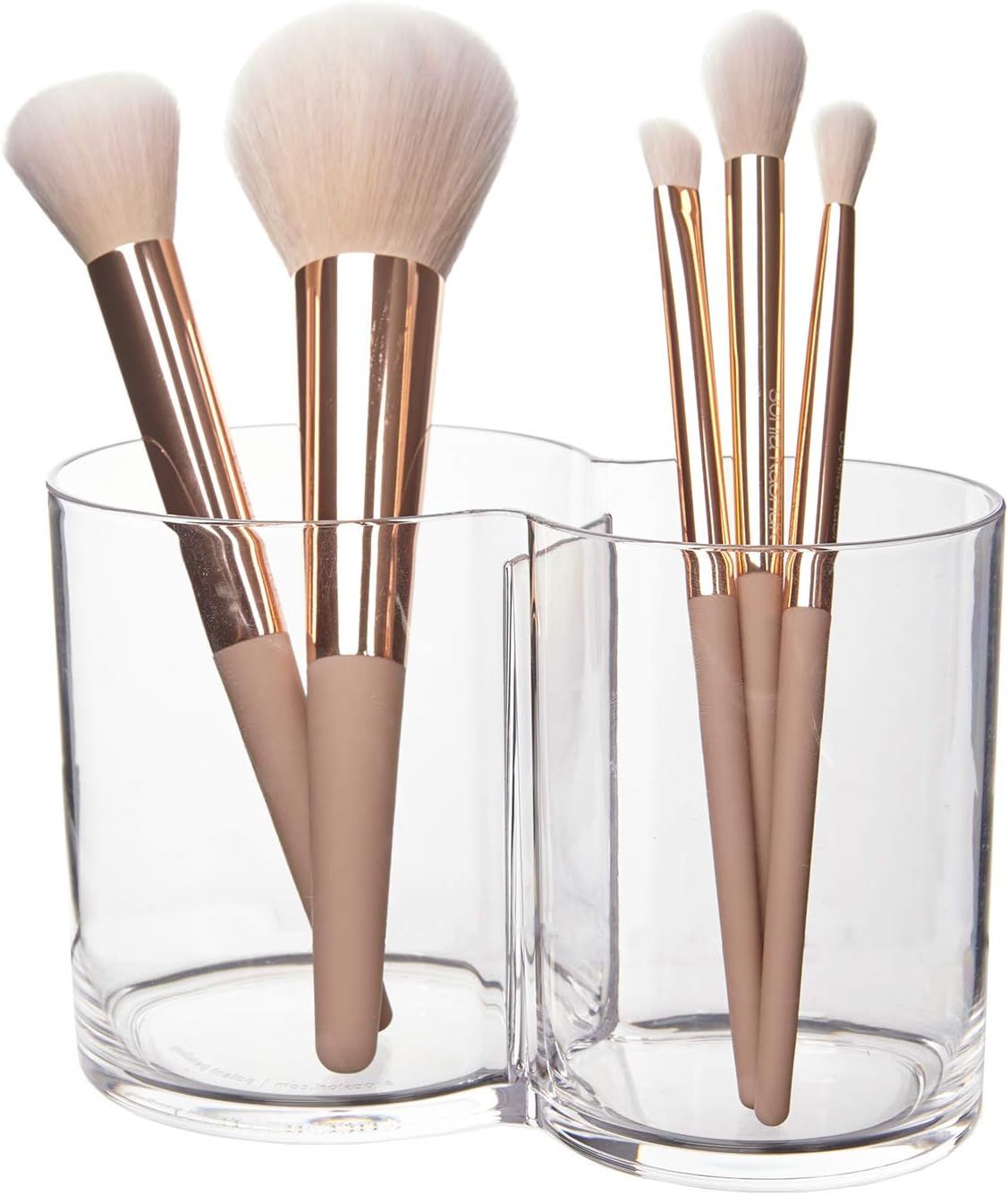 STORi Premium Quality Clear Plastic Multi-Purpose Makeup Brush Holder | Amazon (US)