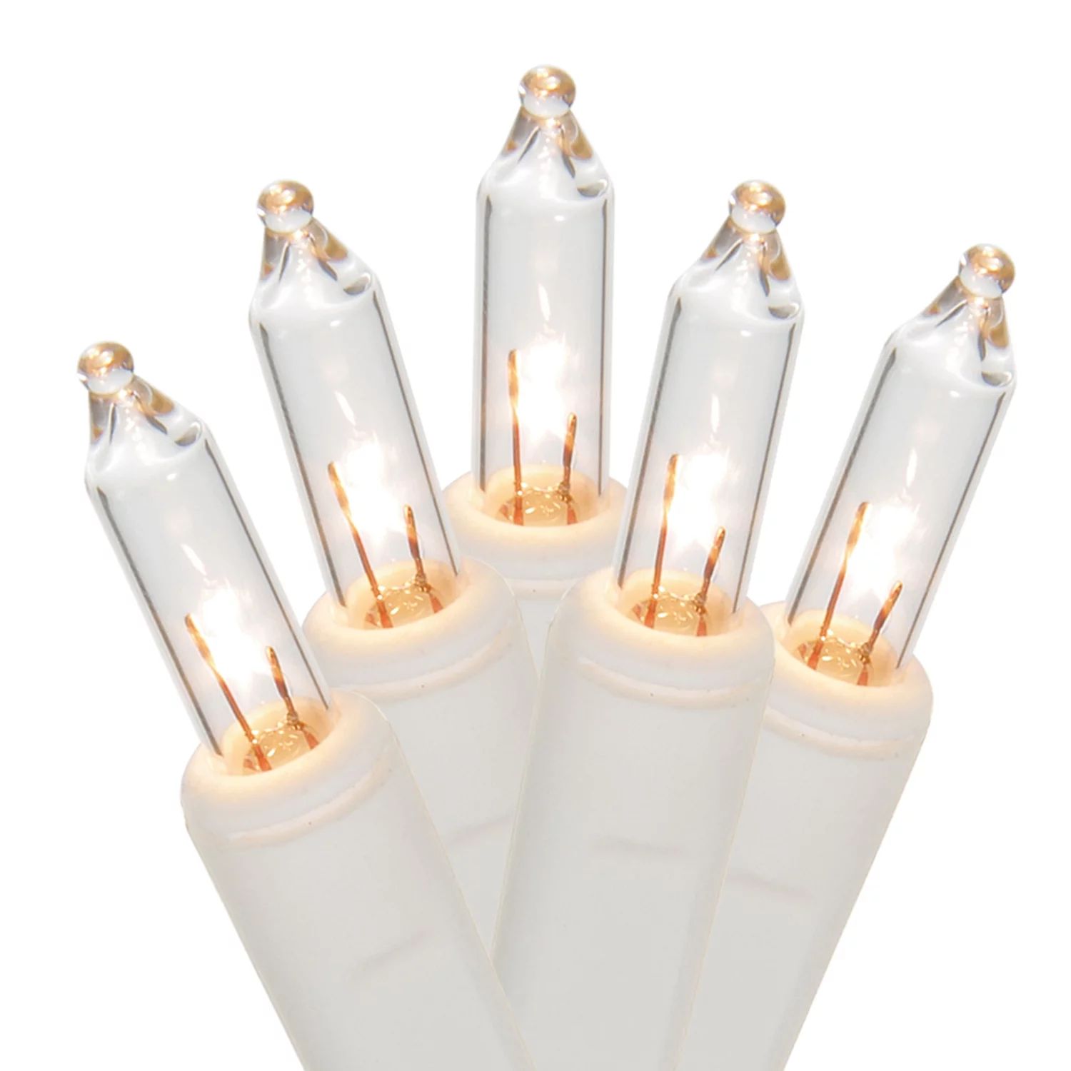 Holiday Time Clear Incandescent Mini Lights Holiday Lighting, 24.5' - Walmart.com | Walmart (US)