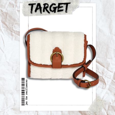 ✨PRODUCT INFO✨ 
⏺ Sherpa Crossbody Bag with Cognac Trim

📍Say hi on YouTube•Tiktok•Instagram ✨Jen the Realfluencer✨ for all things midsize-curvy fashion!

👋🏼 Thanks for stopping by, I’m excited we get to shop together!

🛍 🛒 HAPPY SHOPPING! 🤩 

#target #targetfinds #founditattarget #targetstyle #targetfashion #targetoutfit #targetlook #bag #handbag #purse #fallbag #winterbag #fallhandbag #winterhandbag #fallpurse #winterpurse #crossbody #tote #fall #fallstyle #falloutfit #falloutfitidea #falloutfitinspo #falloutfitinspiration #falllook #winter #winterstyle #winteroutfit #winteroutfitidea #winteroutfitinspo #winteroutfitinspiration #winterlook #winterfashion #wintershoes #winterpick #fallpick#summershoes #under20 #under30 #under40 #under50 #under60 #under75 #under100 #affordable #budget #inexpensive #budgetfashion #affordablefashion #budgetstyle #affordablestyle #curvy #midsize #size14 #size16 #size12 #curve #curves #withcurves #medium #large #extralarge #xl 

#LTKitbag #LTKSeasonal #LTKunder50