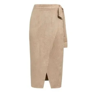 Suede Midi Skirt | YesStyle Global