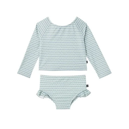 Modern Moments by Gerber Baby and Toddler Girl Keyhole Rashguard Set, 2-Piece, Sizes 0/3M-5T | Walmart (US)