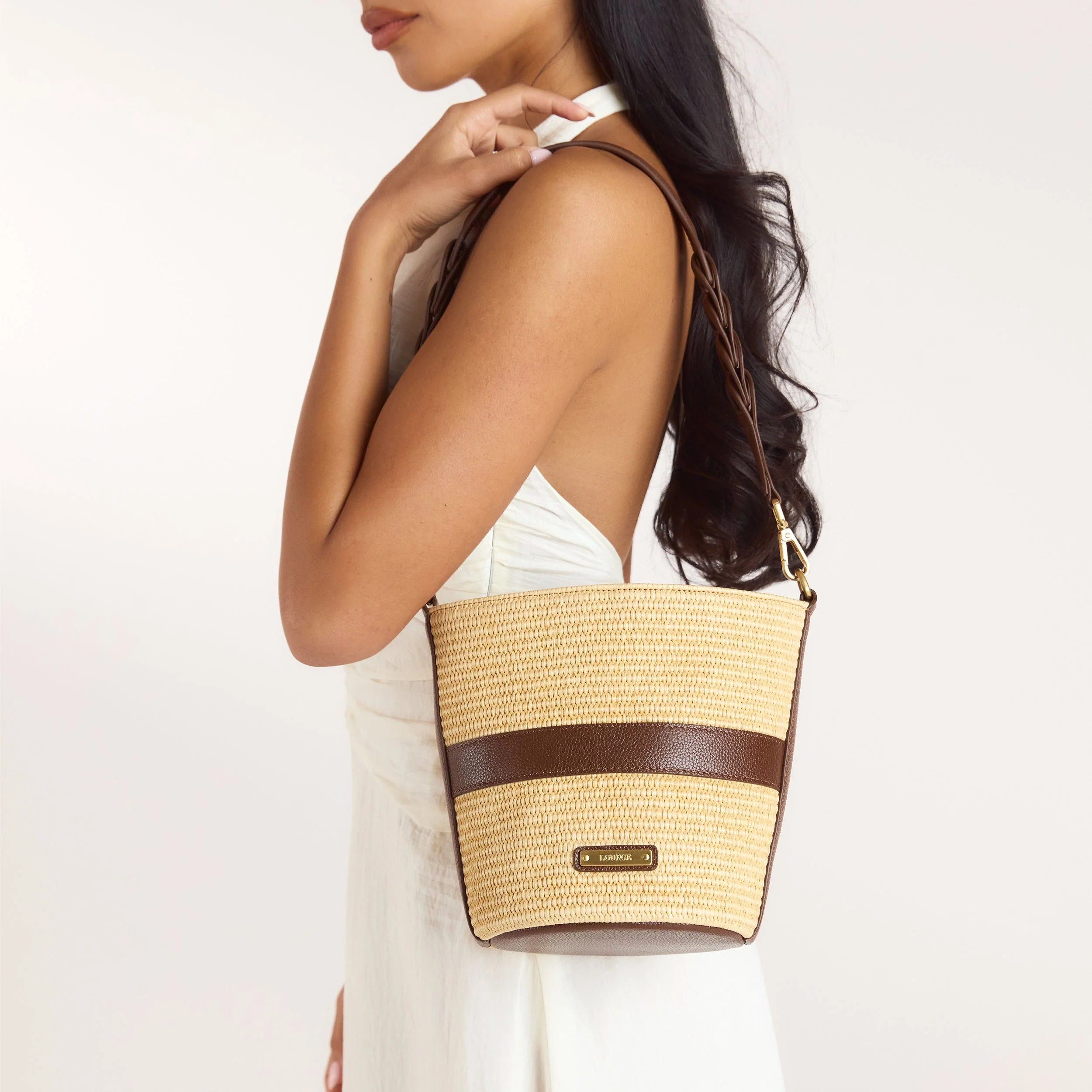 Cleo Bucket Bag - Beige | Lounge (US)