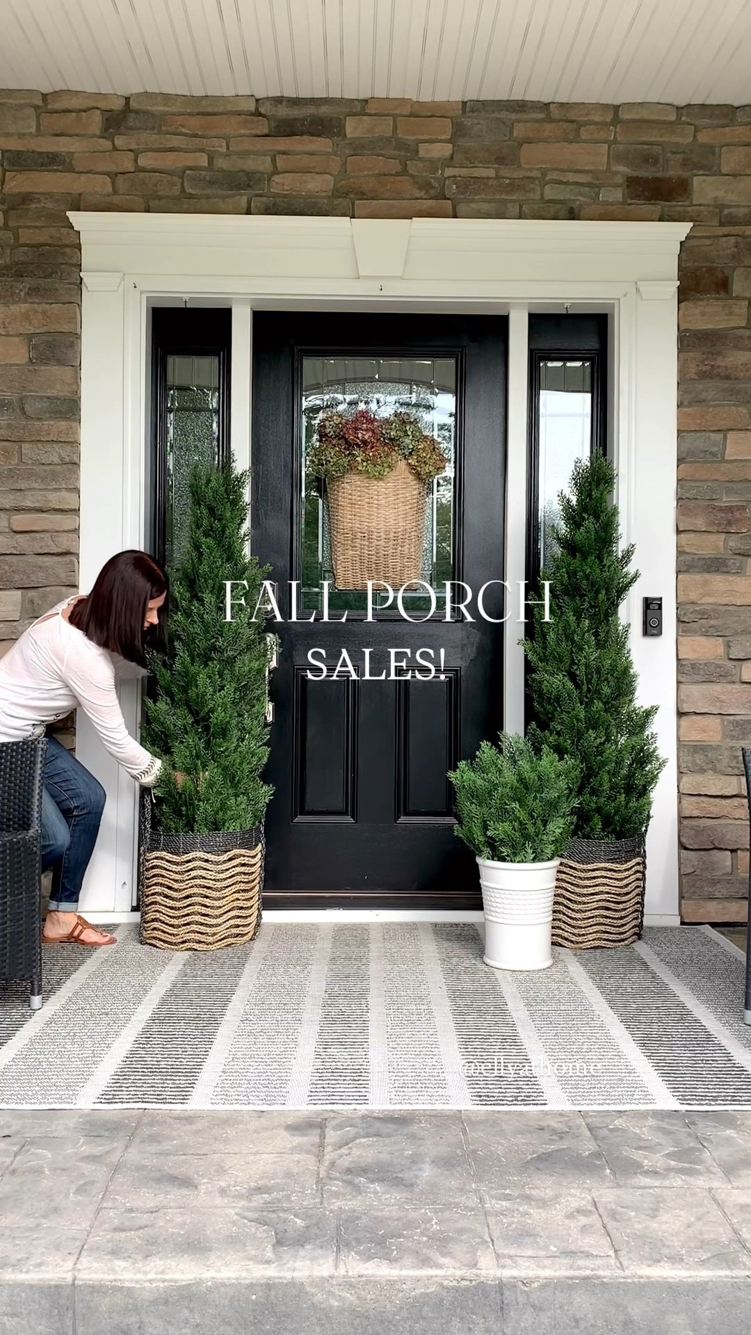Fall porch sales! Shop greenery trees, hanging basket on sale, faux mums, planters, chairs, mailbox, lights, and more. Fall porch decor 

#LTKFindsUnder50 #LTKHome #LTKSaleAlert