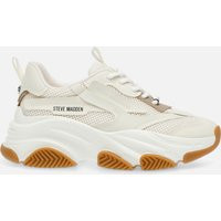 Steve Madden Women's Possession-E Faux Leather Trainers | The Hut (UK)