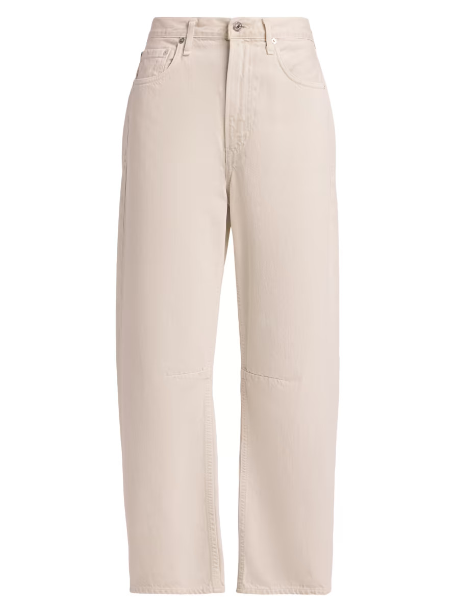 Miro High-Rise Barrel Jeans | Saks Fifth Avenue