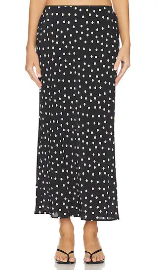Ardith Skirt in Bohemia Spot Black | Revolve Clothing (Global)
