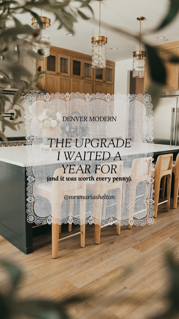 It took a whole year of living here to realize the kitchen just wasn’t clicking yet. I liked my old stools but I didn’t love them in my space and I’m so glad I waited for these.

The quality is 10/10. These are the @denver_modern Canyon stools in their brand new Pearl Leather and White Oak. Definitely a splurge but worth every penny for that perfect fit. ☁️✨ 

#denvermodern #kitchenrefresh #homedecor #neutralhome #moderninteriordesign

#LTKHome