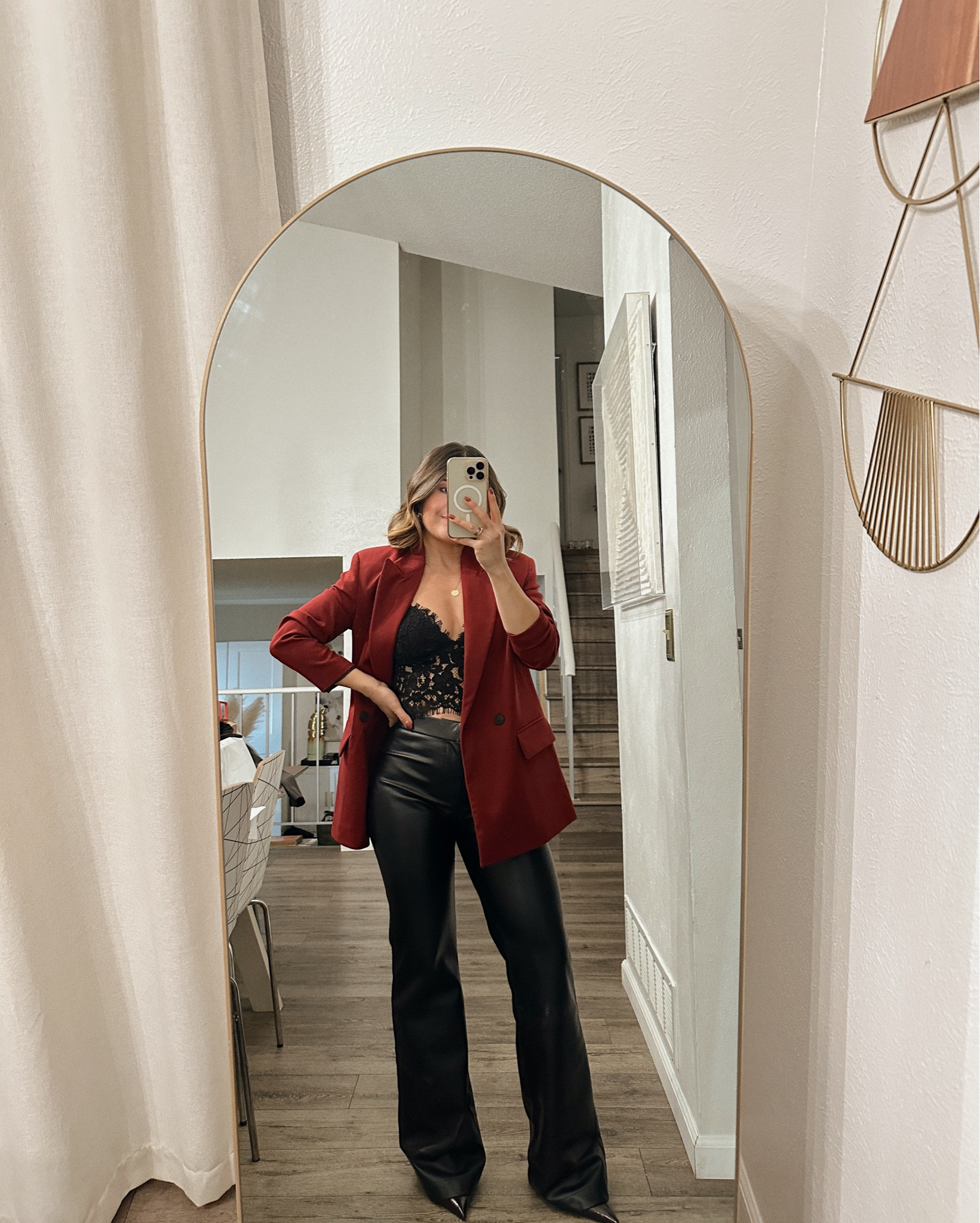 Holiday looks via Zara! Loving these tops! They are so pretty and all under $50! 
Lace top size small. It runs small. Make sure to go up a size.
Pink top size  xs
Pink satin top size xs

#LTKFindsUnder50 #LTKootd #LTKCyberWeek