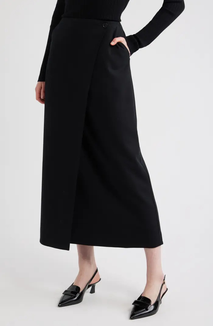 Wrap Midi Skirt | Nordstrom