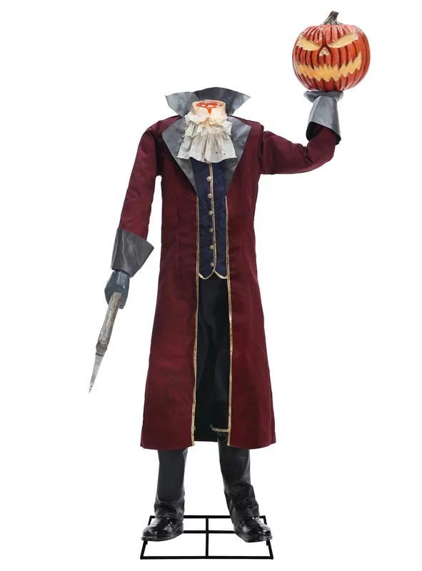 Way to Celebrate Halloween 7 Ft Tall Plug-in Light-up with Sound Multicolored Animated Headless H... | Walmart (US)