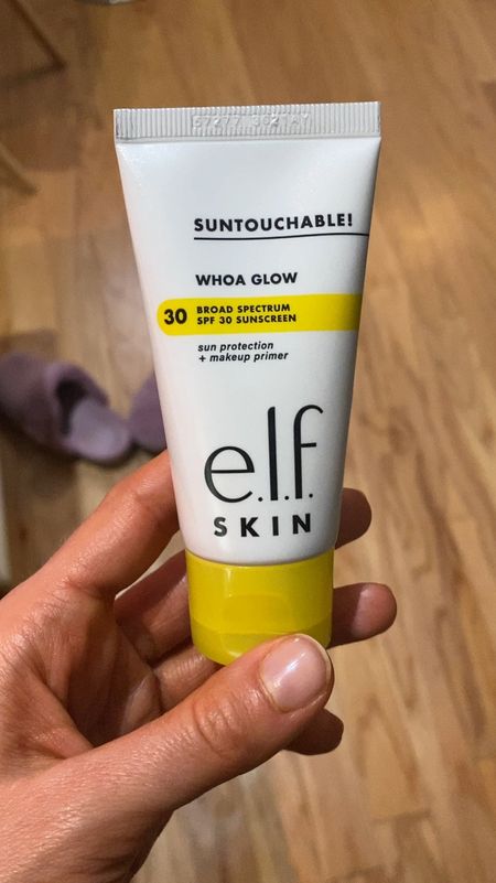 elf Whoa Glow tinted sunscreen 

#LTKbeauty #LTKVideo #LTKfindsunder50