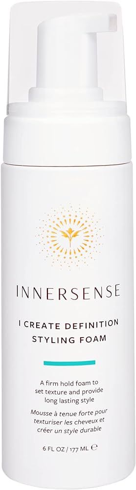 INNERSENSE Organic Beauty - Natural I Create Definition Styling Foam | Clean Haircare For Long-La... | Amazon (US)