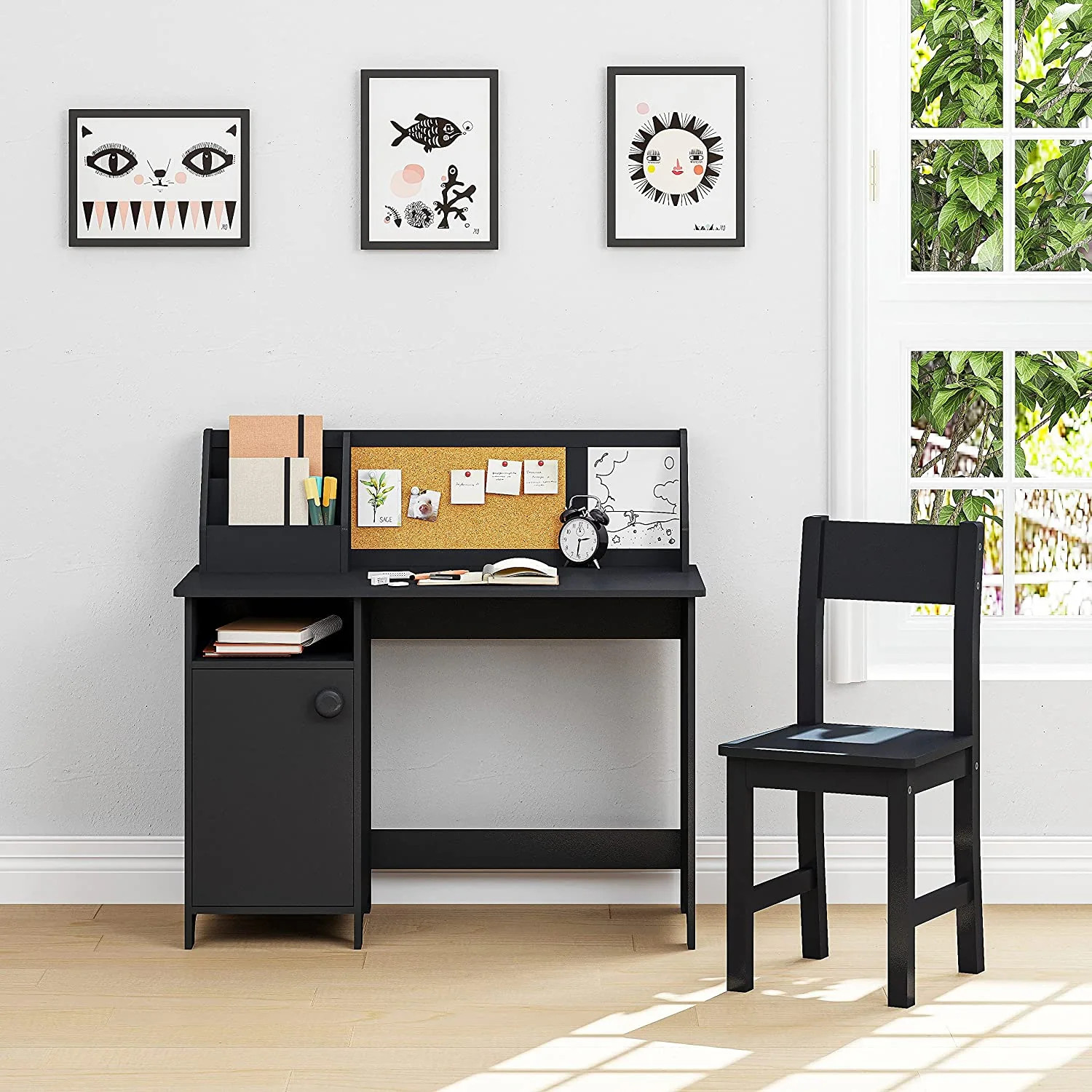 UTEX Kids Study Desk with Chair, Wooden Children School Study Table,Study Computer Workstation & Writing Table | Bed Bath & Beyond