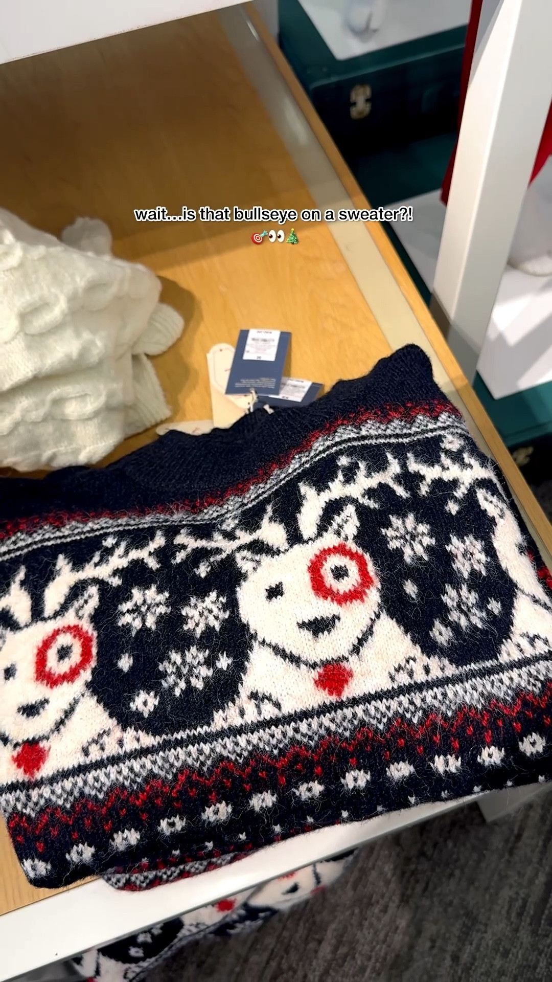 Wait…is that Bullseye on a sweater?! 👀 #clubtarget #targetpartner 

I couldn’t resist this holiday drop and yes, there are matching socks 😍 @target really said festive and cozy this year and I’m so here for it!

Find all the links in my bio, or comment “BULLSEYE” and I’ll send you the details directly ❤️ Do we love?! 

#alpineedit #targetfinds #targetstyle #targetholiday #holidayoutfitideas #christmasoutfits #christmassweater #targetdoesitagain #holidayfashion 

#LTKHoliday #LTKGiftGuide #LTKSaleAlert