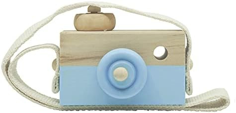 Baby Toy Wooden Mini Camera Toy, Baby Kids Cute Mini Sharpe Toy, Neck Hanging Photographed Props ... | Amazon (US)