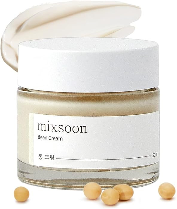 mixsoon Bean Cream-Deep Moisturizer Face Cream, Hydrating and Smoothing for Face, Fermented Soybe... | Amazon (US)