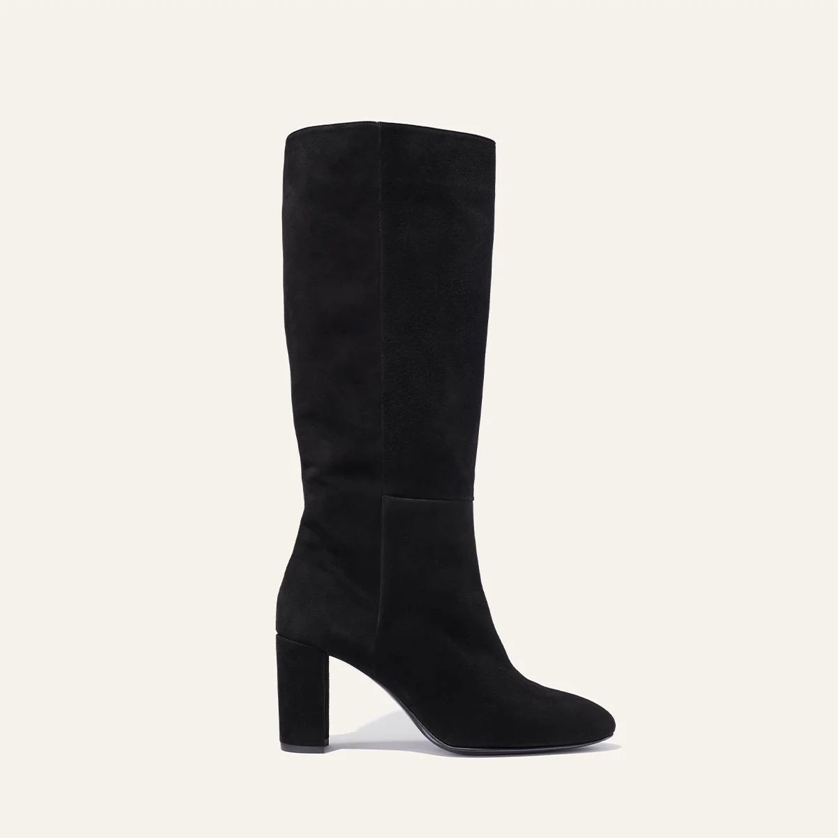 The Bleecker Boot - Black Suede | Margaux