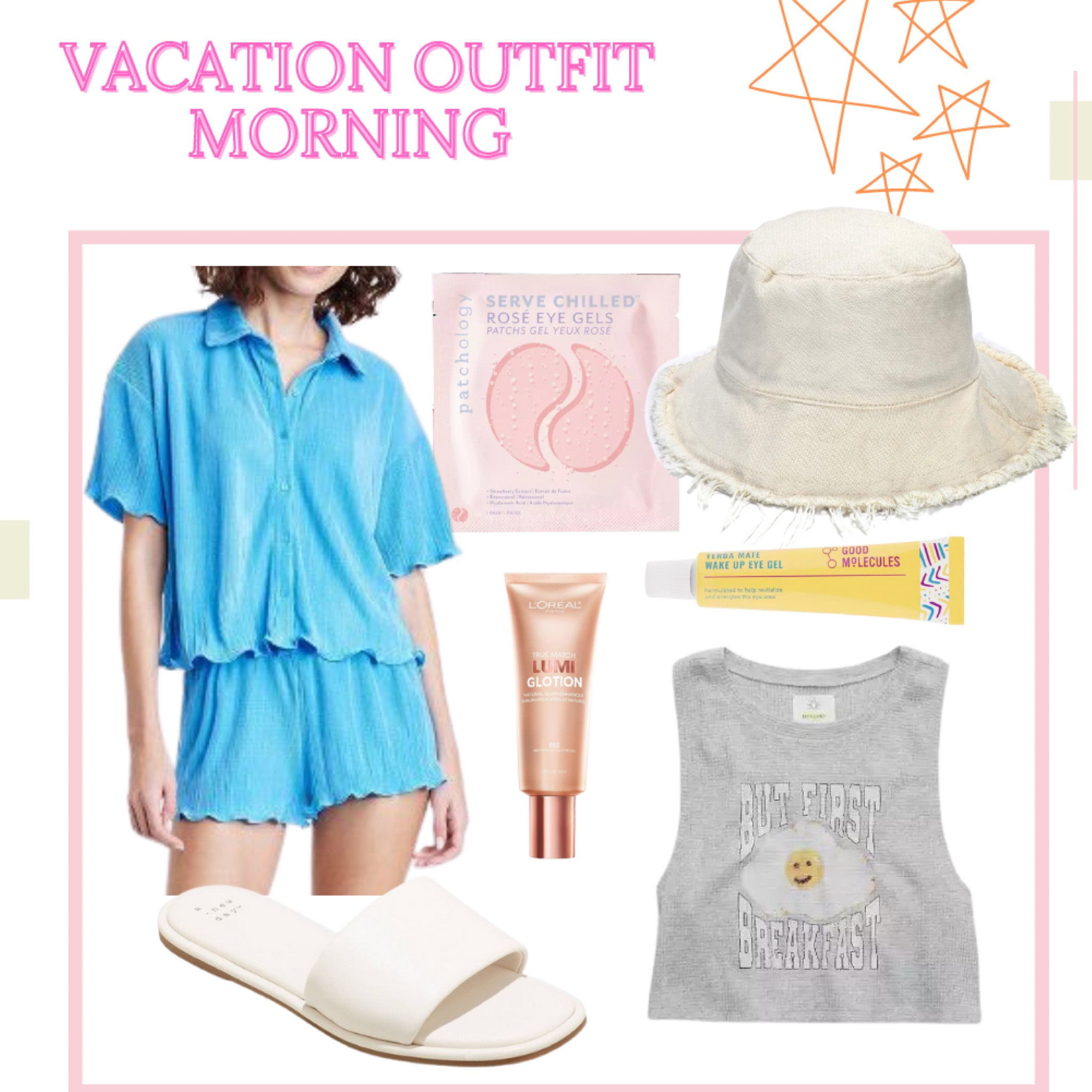 Morning Vacation Outfit 

#LTKFind #LTKtravel #LTKSeasonal