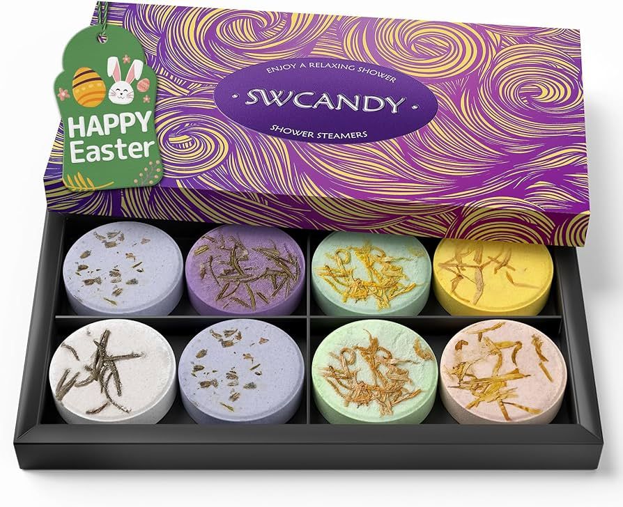 Shower Steamers Aromatherapy Birthday Gifts for Women - SWCANDY 8 Pcs Bath Bombs Gifts for Women,... | Amazon (US)
