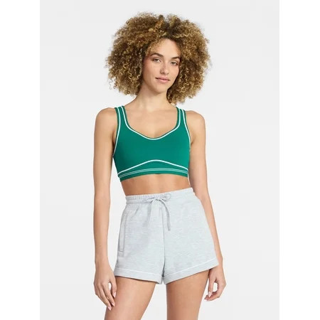 Avia Women s Contour Stitch Sports Bra  Sizes XS-XXXL | Walmart (US)