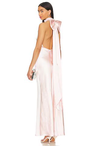 MISHA x REVOLVE Evianna Gown in Rosewater Pink from Revolve.com | Revolve Clothing (Global)