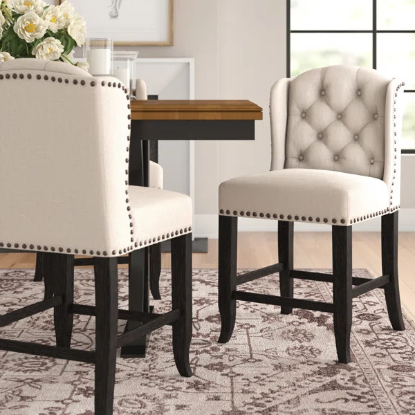 Yarmouth 24" Counter Stool (Set of 2) | Wayfair North America
