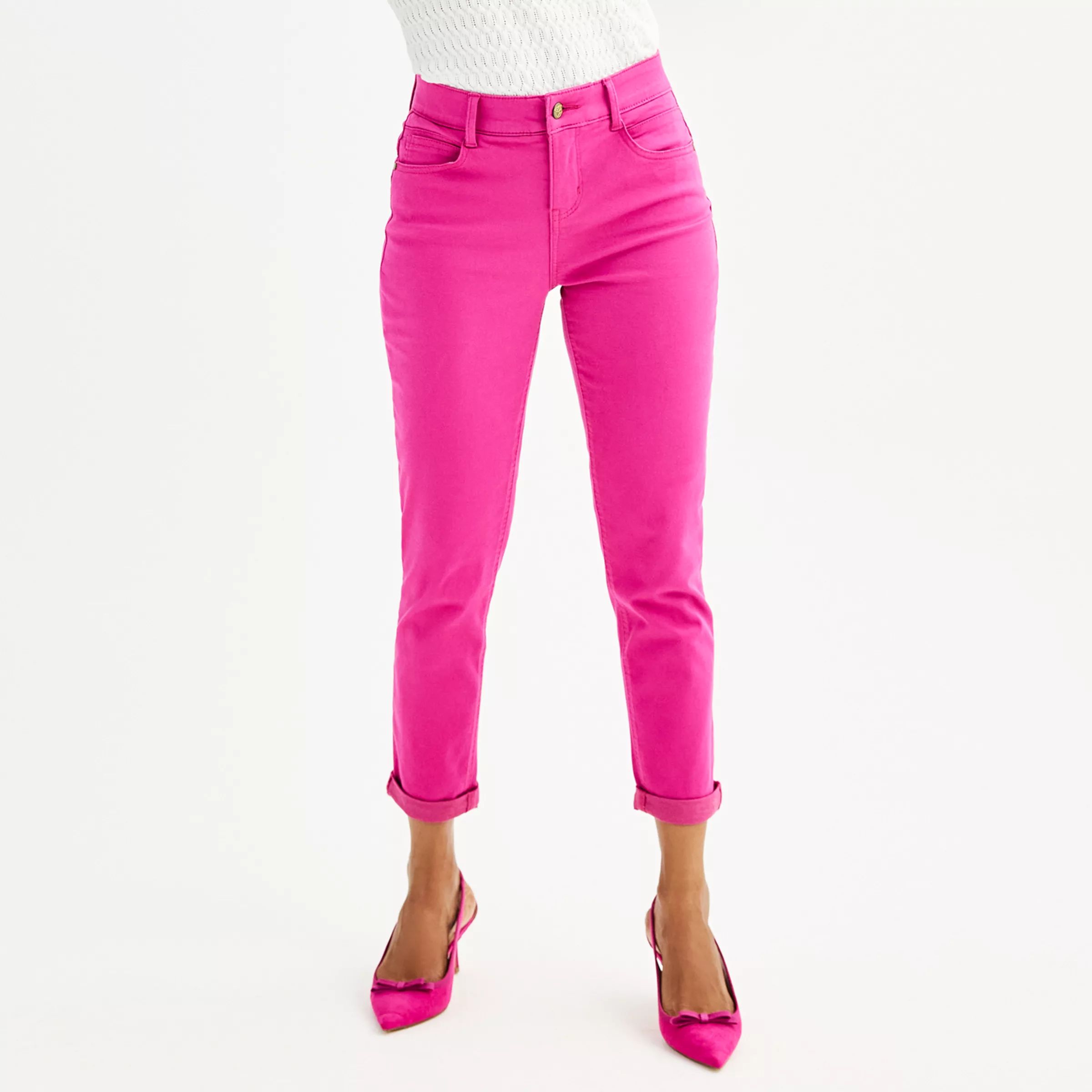 Women's DRAPER JAMES RSVP™ Roll Cuff Skinny Jeans | Kohl's