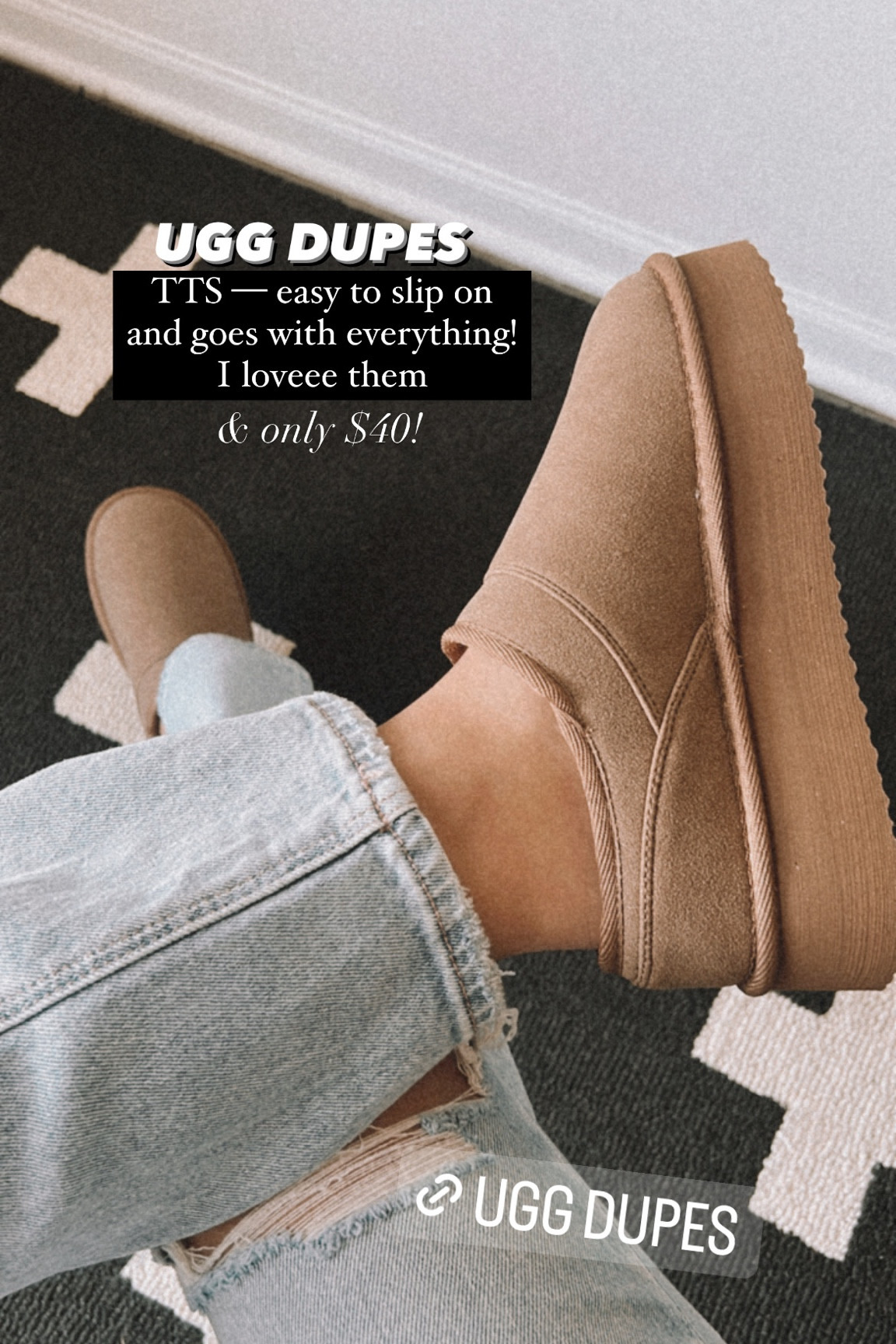 Ugg dupes only $40 I loveee them 

#LTKGiftGuide #LTKshoecrush #LTKSeasonal