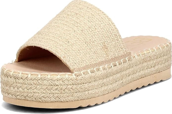COCONUTS by Matisse Womens Del Mar Espadrille Sandals Sandals Casual - Beige - Size 8 B | Amazon (US)