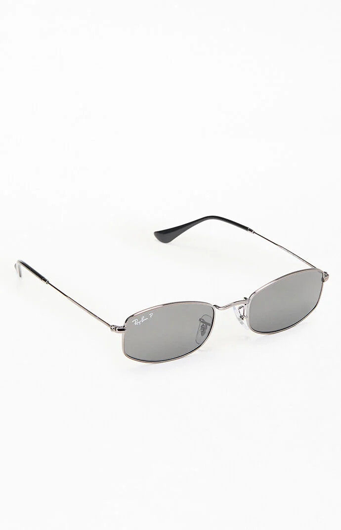 Ray-Ban Silver Metal Wired Icon Sunglasses in Black | PacSun