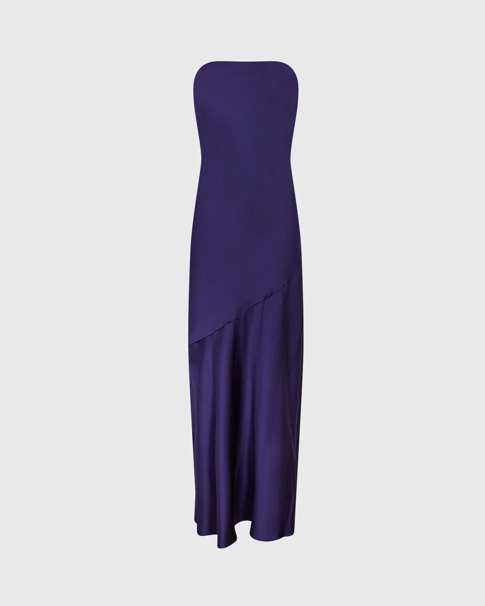 Strapless Silk Charmeuse Maxi Dress | Club Monaco (Global)