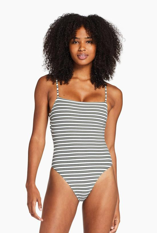 Jenna One Piece - Sol Stripe | Vitamin A Swim