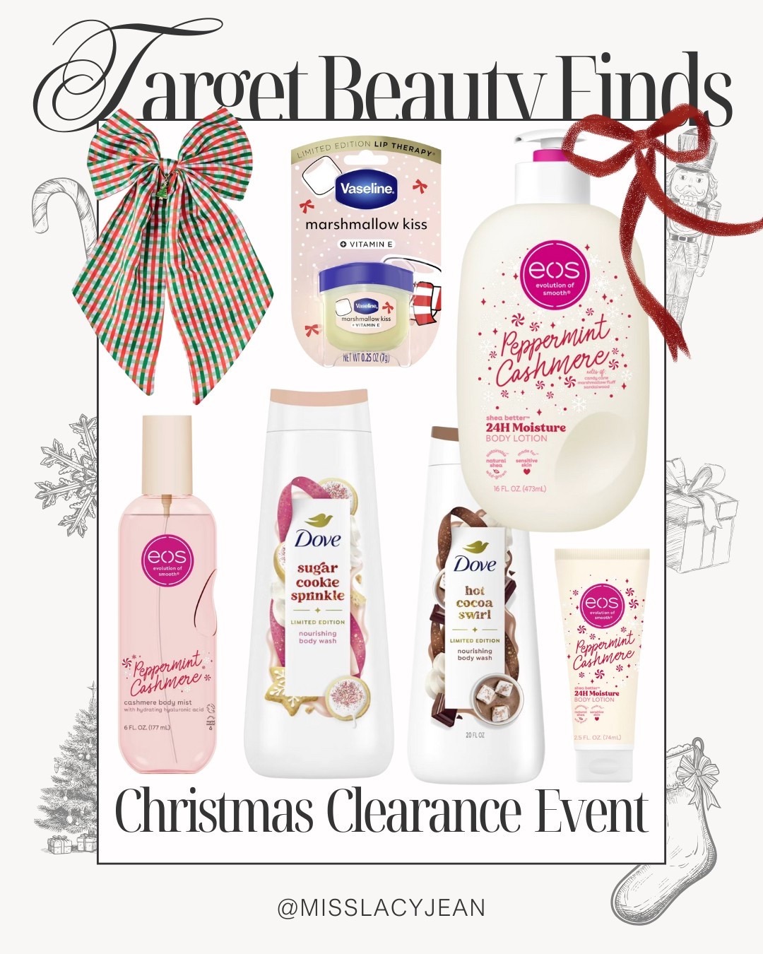 Target Christmas Clearance Event 🎄

target finds // target christmas // target clearance // target beauty // target beauty favorites // beauty inspo // body care routine // body care

#LTKHoliday #LTKFindsUnder50 #LTKBeauty