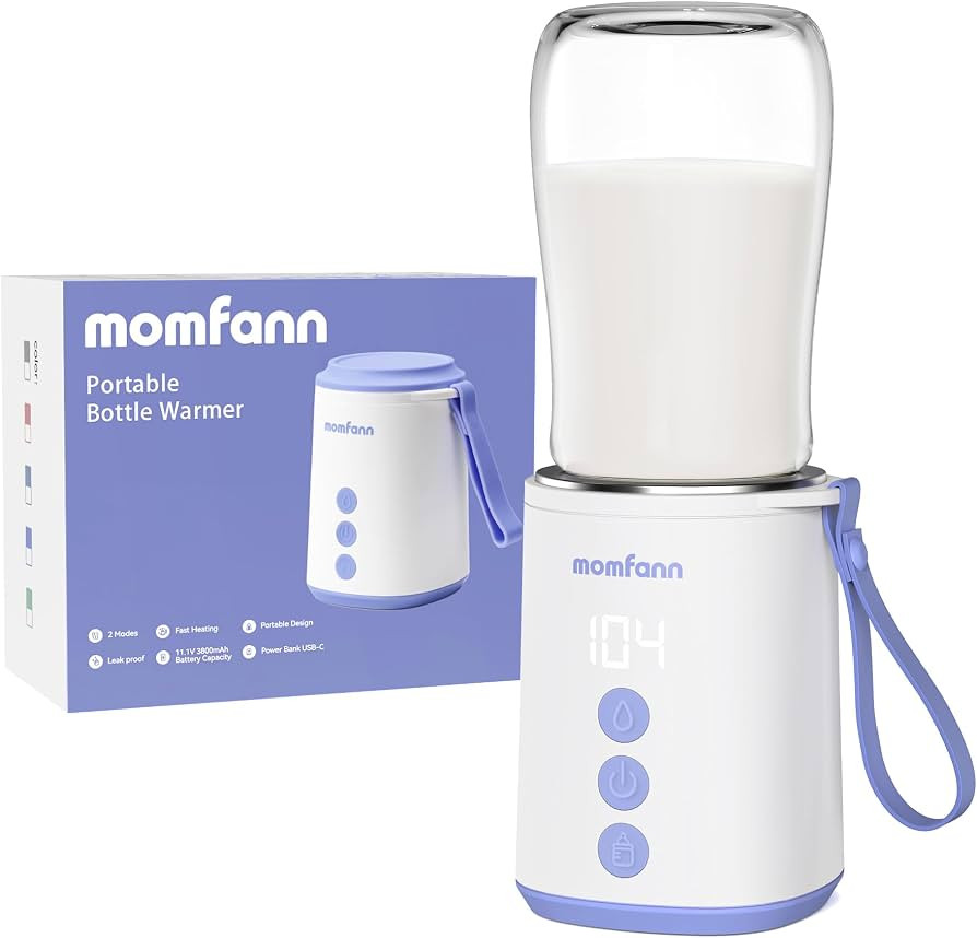 Portable Bottle Warmer, Travel Baby Bottle Warmer for Breastmilk, Leak-Proof, 2 Modes Fast Heatin... | Amazon (US)