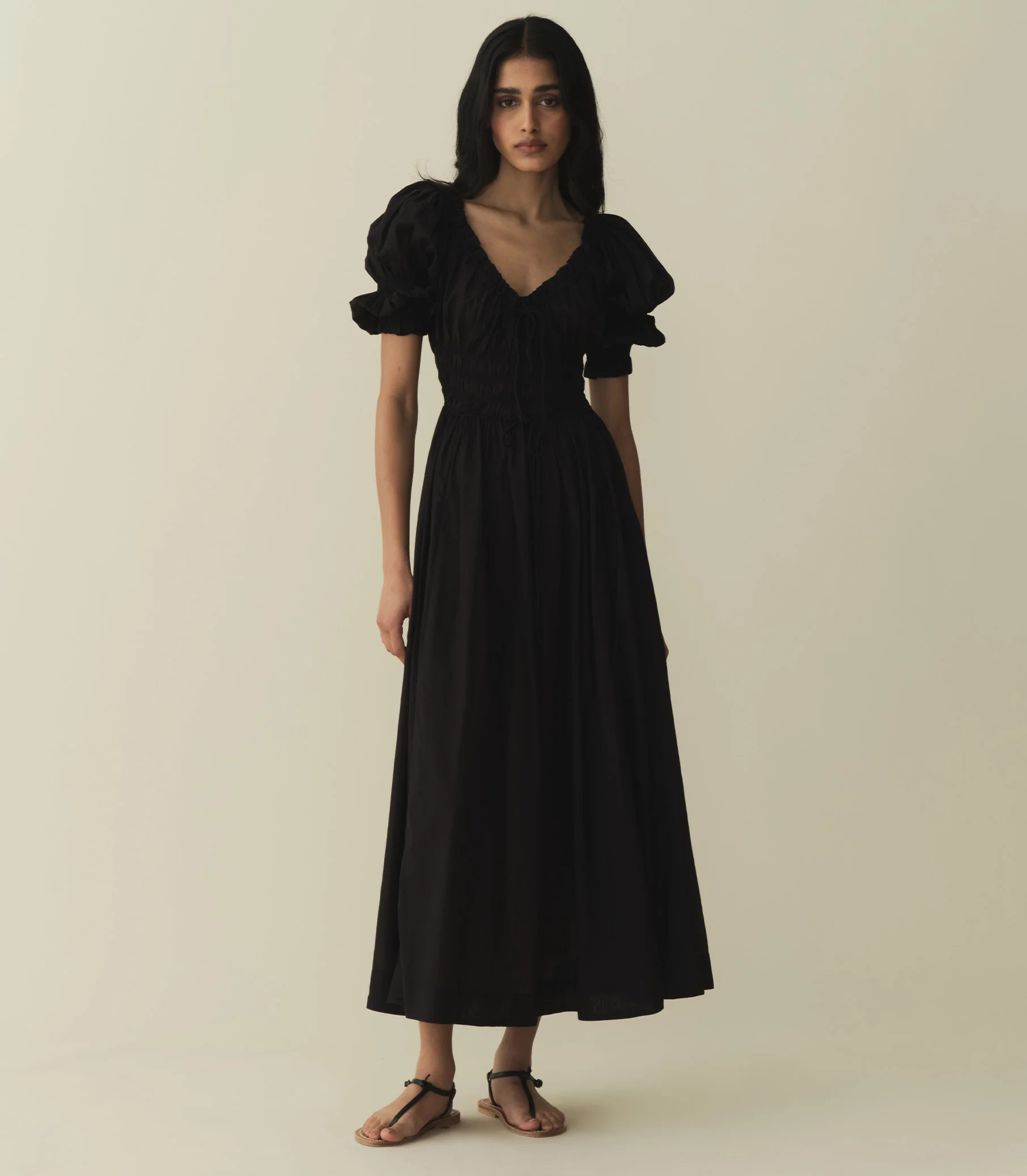 Ischia Dress - Black | DÔEN | DOEN