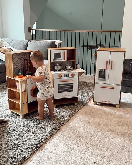 Cutest little play kitchen to keep your toddler busy and having fun! Especially in these boiling summer months in TX👌🏼

ITS ON SALE NOW TOO!🎉

Play kitchen, toddler toy, children’s toys, kids toy, children’s gift

#LTKBaby #LTKSaleAlert #LTKKids