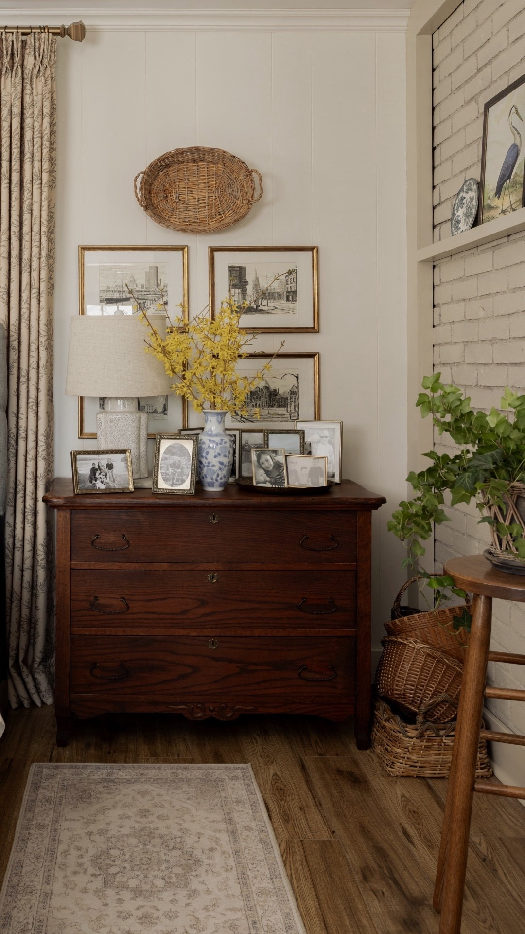 Spring bedside table views. Love forsythia season.🤍

#LTKHome #LTKSeasonal #LTKOver40