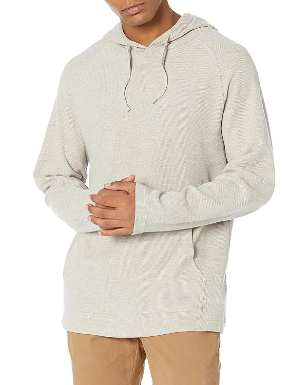 Amazon Essentials Men's Long-Sleeve Slub Thermal Pullover Hoodie (Previously Goodthreads) | Amazon (US)