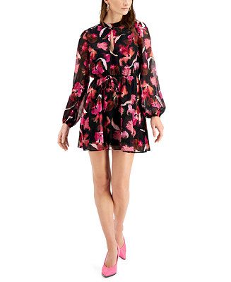 Printed Mini Dress, Created for Macy's | Macys (US)