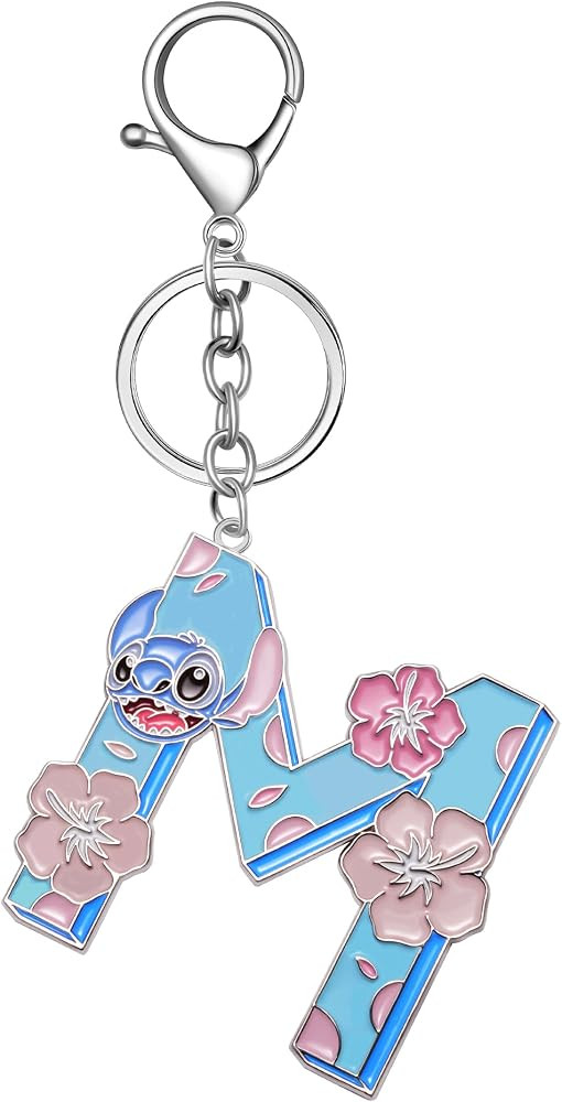 Cute Initial Keychain for Women Bag Charms Purse Charm For Handbags Metal Letter Key chain | Amazon (US)