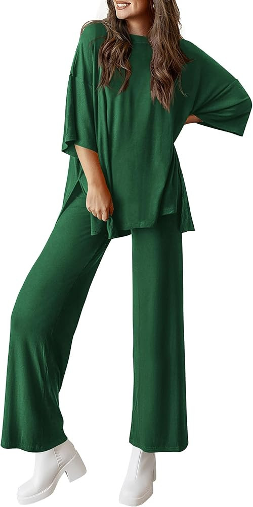 PRETTYGARDEN Two Piece Sets For Women Fashion Lounge Matching Set | Amazon (US)