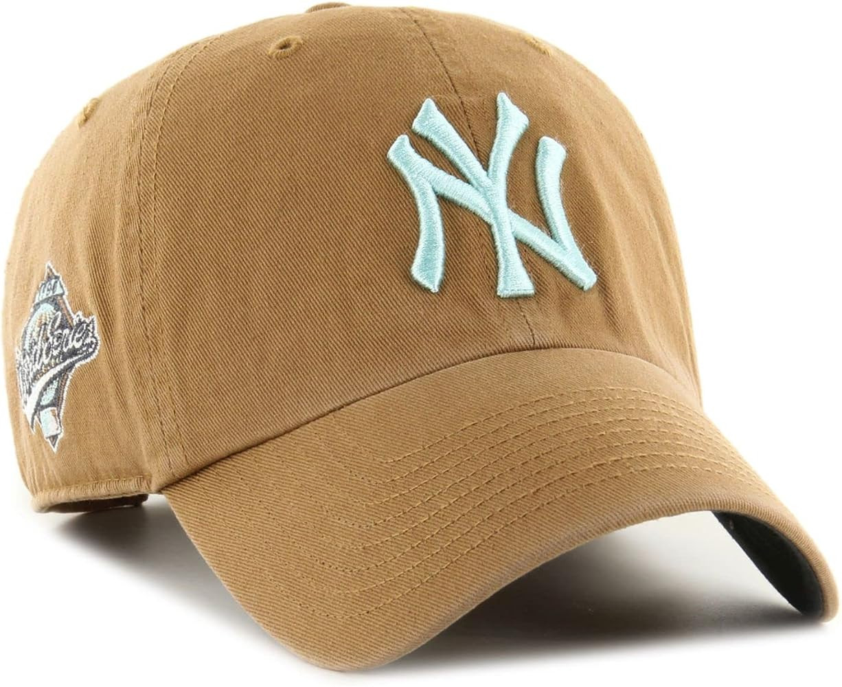 '47 Brand Strapback Cap - WORLD SERIES New York Yankees camel | Amazon (US)