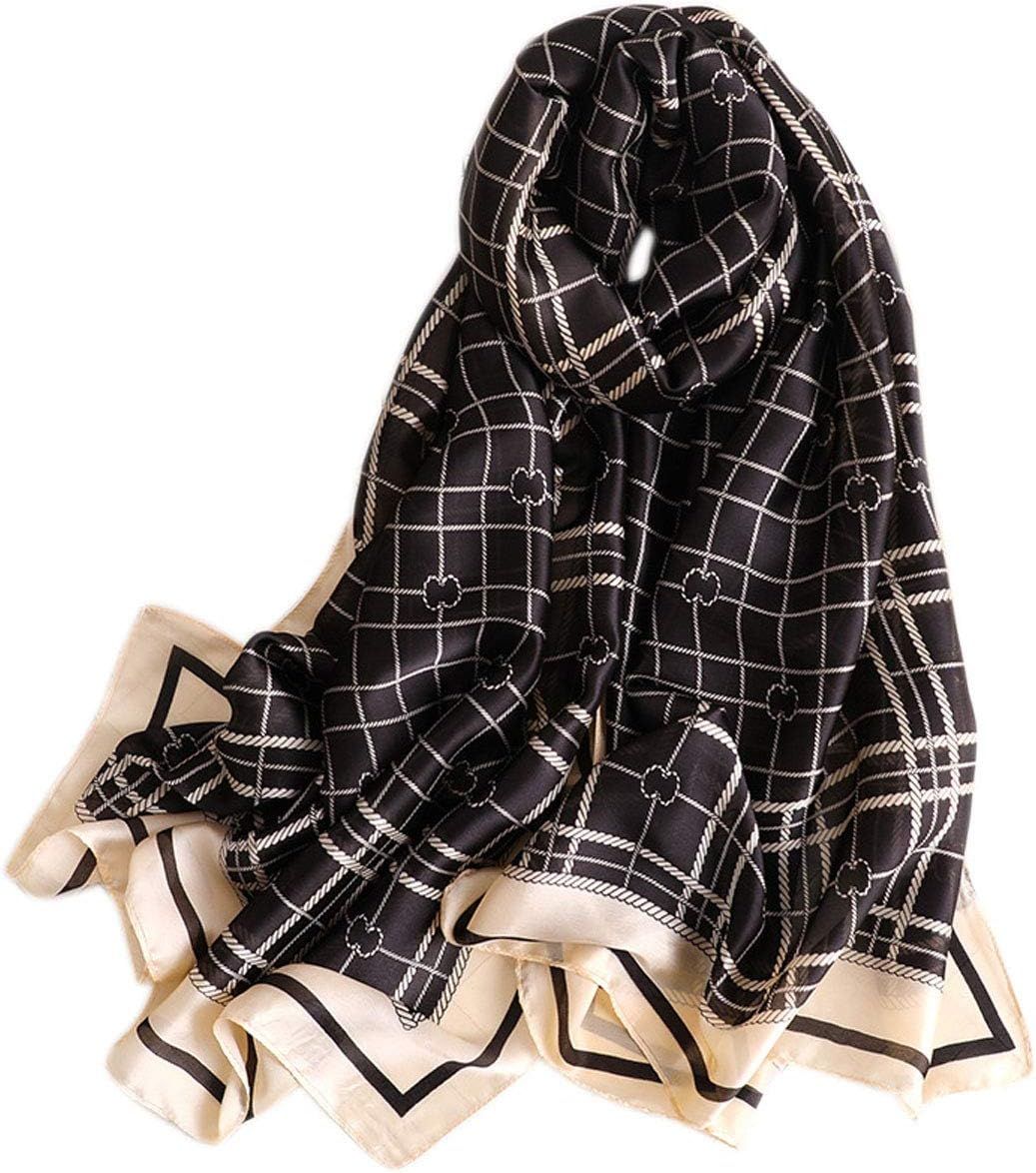 YMXHHB Silk Scarf Mulberry Silk Fashion Scarves Long Lightweight Shawl Wrap … | Amazon (US)
